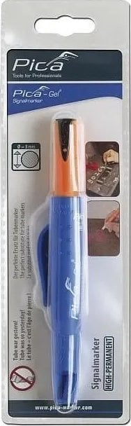 Marker gel Pica GEL Permanent Marker black SB, i përhershëm, i zi