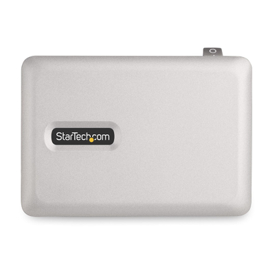 USB-C хаб StarTech 7 порти, USB 3.1 10Gbps, со напојување 65W, сива