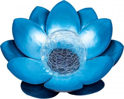 Llambë diellore dekorative Forever Light SUNARI FLS-70, LED 3000K, IP6X, blu