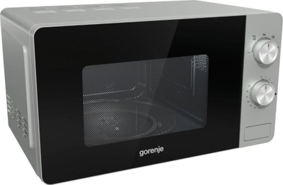 Furrë me valë Gorenje MO20E1S, 20L, 800W, ngjyrë argjendtë
