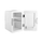 Мини фрижидер за козметика ELLE Home 4L, LED огледало, ладење и загревање, бел