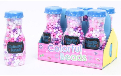 Set rruaza MZ Import Beads in a Bottle 11622 12400, 6 shishe, shumëngjyrëshe