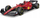 Maket makine Bburago Ferrari F1-75 Sainz 1:18, model die-cast, me helmetë, i kuq