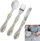 Set takëmesh metalike për kalamaj Akuku, çelik inox, 0% BPA, shumëngjyrësh