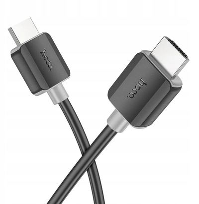 Kabllo HDMI Hoco US08 HDTV 2.0, 1m, 4K 60Hz, e zezë