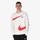 Duks për meshkuj Nike, e bardhë/e kuqe