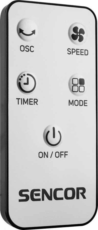 Ventilator tavoline Sencor SFT 3113BK, i vogël, i zi