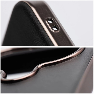 Këllëf telefoni OEM Gentleman Mag, për iPhone 17 Pro, MagSafe, i zi
