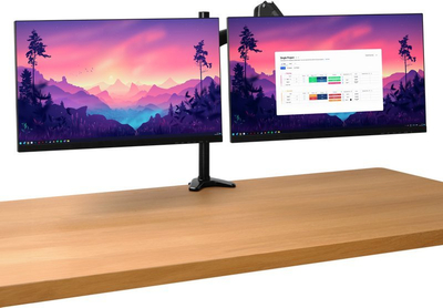 Krah monitori dhe laptopi Trust Mara, deri 32", ergonomik, i zi