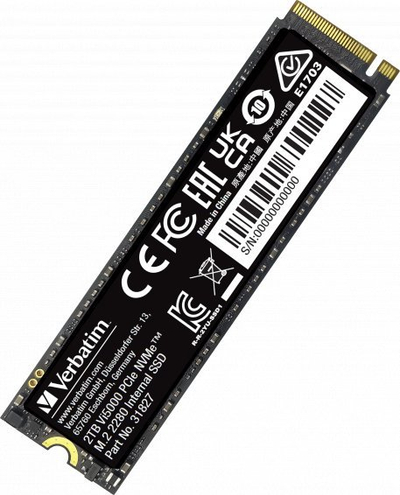 Disk SSD Verbatim Vi5000, 2TB, M.2 2280 PCI-E x4 Gen4 NVMe