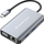 Docking station Conceptronic DONN21G, 7 në 1, HDMI VGA, gri