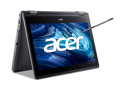 Laptop Acer EDU TravelMate Spin B3 (TMB311RN-33-TCO-C0QL), 11.6", Intel N100, 4GB RAM, 128GB SSD, i zi