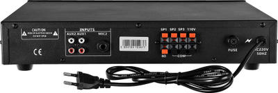 Amplifikator PA HQM1060BT/S, 60W, Bluetooth USB SD, i zi