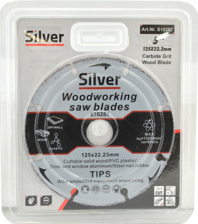 Disk prerës për dru SilverTools S10286, 115 mm, karabit tungsten, i artë