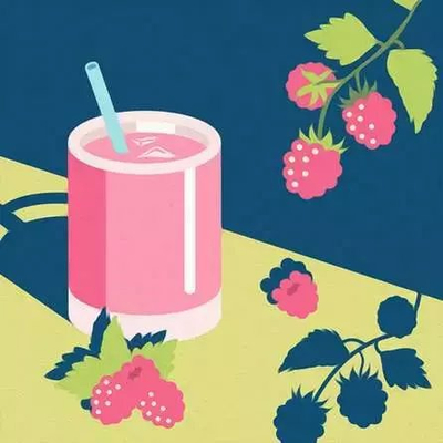 Сет слика со броеви Ravensburger CreArt Adults Trend Mocktail Raspberry, за возрасни, мотив коктел, повеќебоен