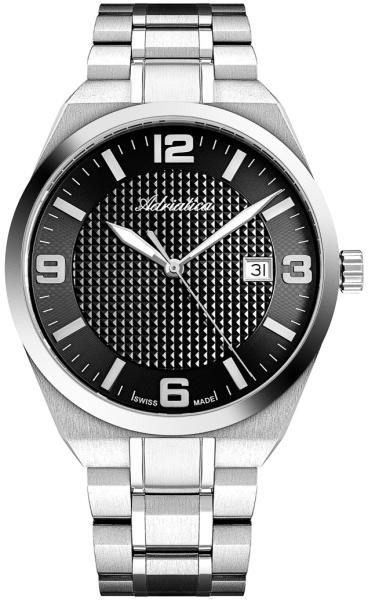 Orë dore për meshkuj adriatica, swiss made A8343.5154Q