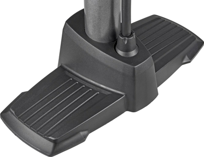 Pompe dysheme për biçikletë BETO CMP-090SG5, çelik, manometër 11 bar, gri e zezë