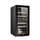 Frigorifer vere Adler AD 8080, 60L, 2 zona temperature, i zi