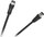 Kabllo antene F plug (KPO2738), 1.8 m, e zezë