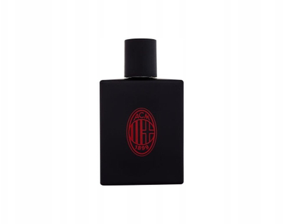 Ujë tualeti AC Milan EDT, 100 ml, për burra, i zi