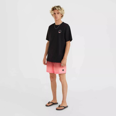Shorce noti ONeill Jack Cali Gradient 15", për çuna, rozë me të zezë