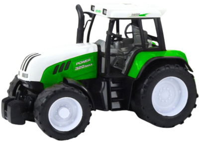 Lodër traktor bujqësor me rimorkio dhe mikser, 50 cm, jeshil