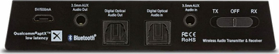 Transmetues audio Bluetooth InLine, BT 5.0, aptX Low Latency, i zi