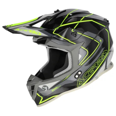 Helmete Casco Linear 2206 Zeze/verdhe Xl
