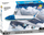 Set ndërtimi Cobi Bricks Boeing 747 Air Force One, mbi 1000 copa, 40 cm, shumëngjyrësh