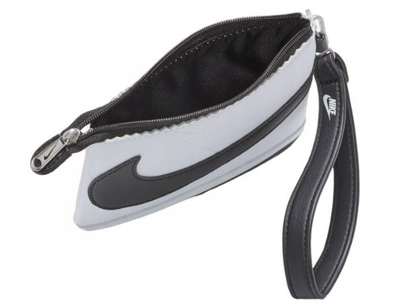 Portofol dore Nike Icon Cortez Wristlet 92800618758, me rrip dore, material sintetik, i zi