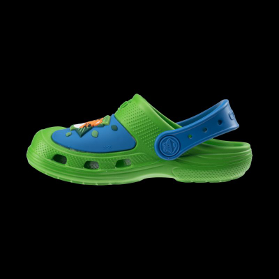 Sandale për kalamaj Coqui MAXI Jungle, ergonomike, jeshile blu