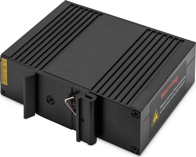 Splitter PoE Digitus DN-651140, për shinë DIN, 60W, i zi