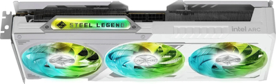Графичка картичка ASRock Intel Arc B580 Steel Legend, 12GB GDDR6, OC, бела