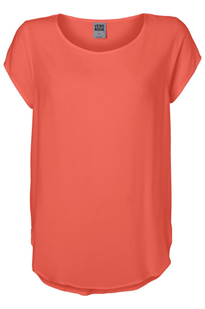 Bluzë Vero Moda Boca, e portokalltë S