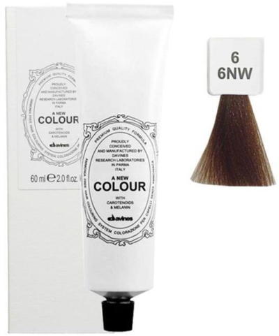Bojë flokësh Davines A New Colour 6, profesionale, 60 ml