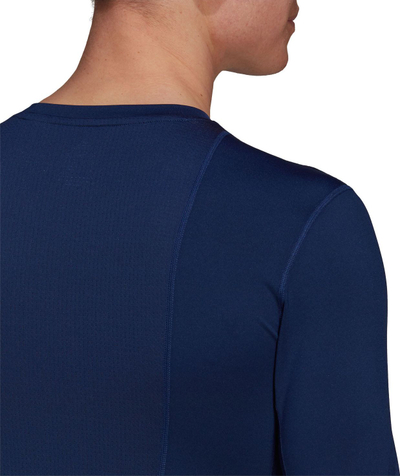 Bluzë kompresioni adidas Compression Long Sleeve Tee M GU7338, me mëngë të gjata, për burra, blu e errët
