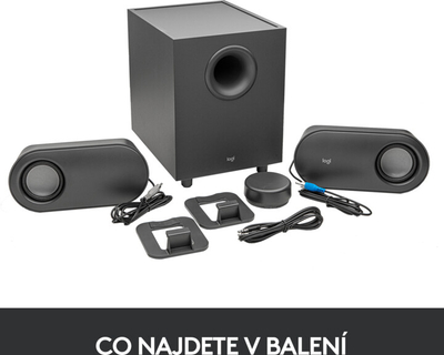 Altoparlantë Logitech Z407, i zi