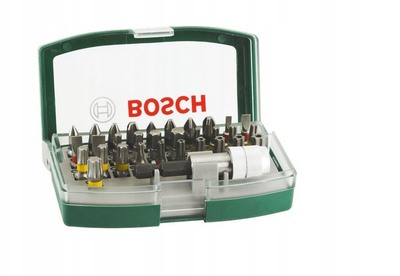 Set bitash kaçavide Bosch Professional 2607017560, 32 copa, me ngjyra për dallim madhësish