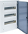 Panel elektrik i montimit të fshehtë Hager VF312TD, 36 module, IP40, derë transparente e bardhë