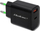 Karikues rrjeti Qoltec 51713, 1x USB A 1x USB C, 3A, i zi