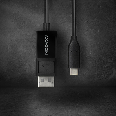 Kabllo AXAGON RVC-DPC USB-C -  DisplayPort, 1.8m, 4K / 60Hz