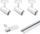 Set ndriçimi në shinë DPM Track Lighting, 3xGU10, 1m, i bardhë