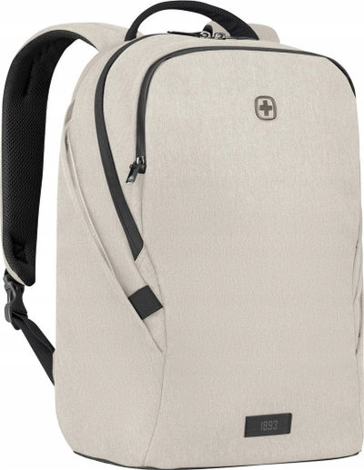 Çantë shpine Wenger MX Light, 16", për laptop, ngjyrë rërë