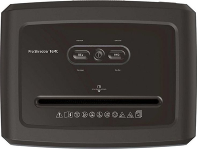 Grirës HP ProShredder 16MC P-5, i zi