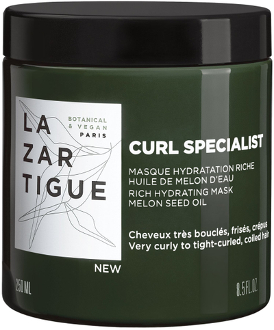 Maskë flokësh Lazartigue Curl Specialist për lagështi të thellë, 250ml