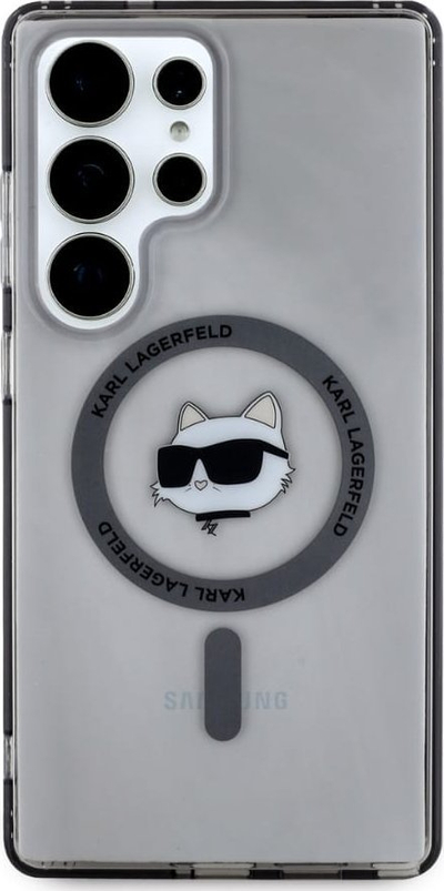 Mbulesë telefoni Karl Lagerfeld për Samsung S25 Ultra, magnetike, e zezë