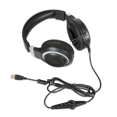 Kufje iBOX X10 GAMING HEADPHONES, me kabllo, të zeza