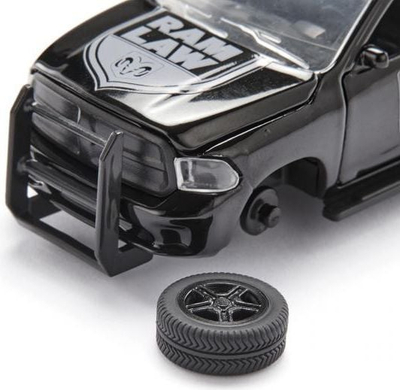 Lodër makinë policore Siku Dodge Ram, metal, blu e bardhë