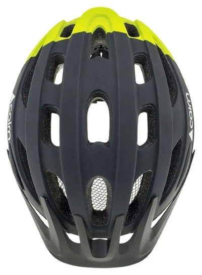 Helmet çiklizmi Cairn Fusion LED USB, madhësia M 55-59cm, me dritë LED, e zezë neoni