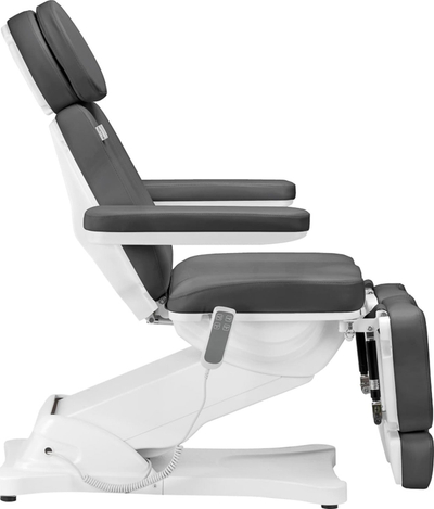 Karrige elektrike kozmetike Sillon Classic, 2 motorë, Pedi, gri
